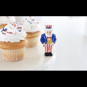 Nora Fleming All American Uncle Sam Mini New!